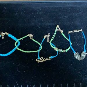 Love owl bracelet set
